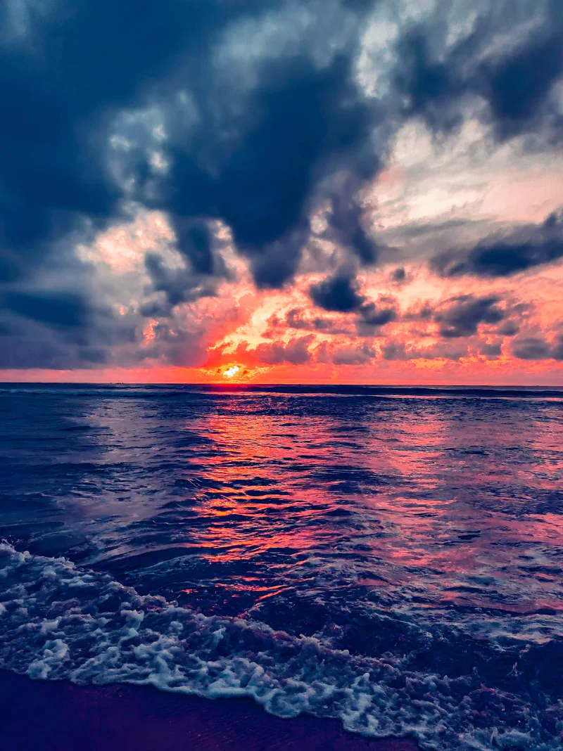  Sunrise at Beach, Chennai
