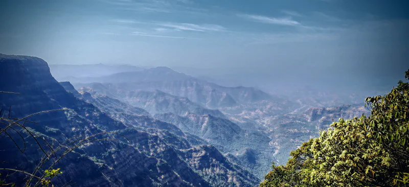 From the hills of Mahabaleshwar.